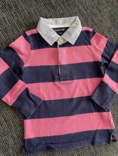 RALPH LAUREN 長袖ラガーシャツ 2/2T ラルフローレン