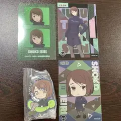 呪術廻戦 家入硝子 ラバーチャーム カード