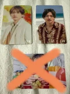 FAM 猪俣周杜 トレカ 2枚セット 初回限定盤A,B timelesz