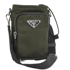 PRADA Re-Nylon ショルダーバッグ スマートフォンケース カーキのサムネイル