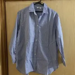 UNIQLOストライプ長袖シャツMサイズ