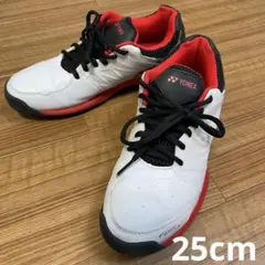 ヨネックス　パワークッション　105　25cm テニスシューズ　オムニ