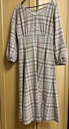 JILL by JILL STUART ウィンターチェックワンピースのサムネイル