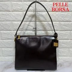 ペレボルサ　ハンドバッグ　ワンショルダー　レザー　本革