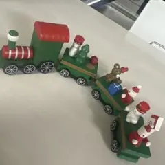木製クリスマス列車装飾
