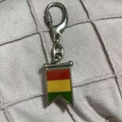 フラッグ キーホルダー レトロ