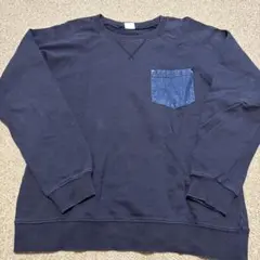 dev!rock トレーナー スエット　ネイビー　160