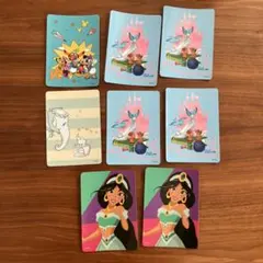 ディズニー キャラクターカード 8枚セット