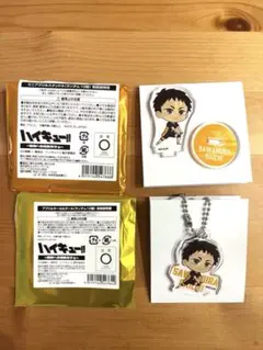 【ハイキュー‼︎】勝利への道筋カフェアクリルキーホルダー、アクリルスタンド澤村大地