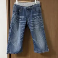 EDWIN 503 デニムブルー ハーフパンツ