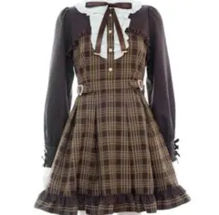 Secret Honey シーハニ ハートバックル付ボレロ風長袖ワンピースのサムネイル