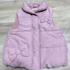 SILAS & MARIA ピンクダウンベスト