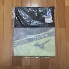 MIZUNO ミズノ シューズ袋 ブラック×ライム