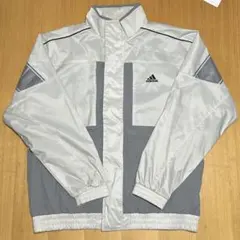 アディダス ウインドブレーカー ジャケット ウーブンジャケット グレー