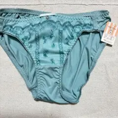 【こけし様専用】チュチュアンナ　ミントグリーン　花柄　レース装飾 ショーツ