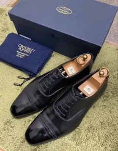 未使用】CROCKETT&JONES COVENTRY セミブローグ 6ハーフ - メルカリ