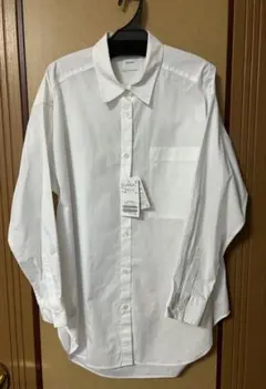 【新品未使用】Spick & Span 50コットンオーバーシャツのサムネイル
