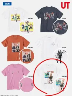 UT×僕のヒーローアカデミアTシャツ Lサイズ