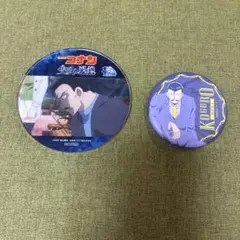 名探偵コナン 隻眼の残像 アクリルコースター 毛利小五郎 缶バッジ