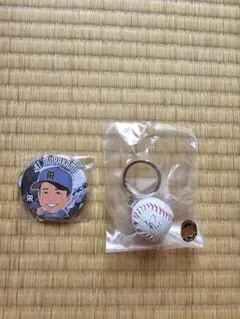 【大幅期間値下げ】阪神タイガース 村上頌樹 缶バッジ キーホルダーセット