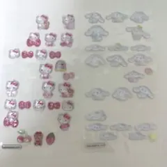 サンリオ キティ ボンボンドロップシール　シナモンロール　2点セット