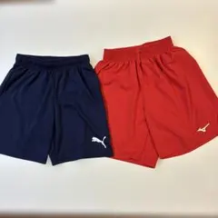 PUMA MIZUNO ハーフパンツ 2枚セット