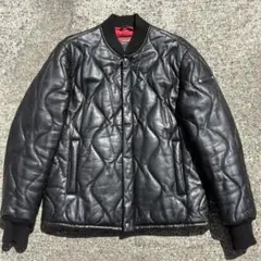 POLO JEANS COMPANY キルティングライナーレザージャケット Mのサムネイル