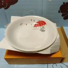 ムーミン　スナフキンとリトルミイ パスタプレート2個セット