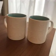 ディズニー　ミッキー＆ミニー　シルエットマグカップ　ペア