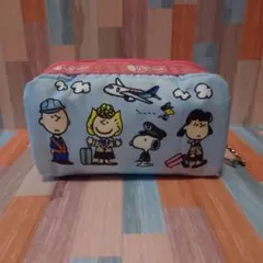 レスポートサック PEANUTS スヌーピー ポーチ 全日空 ANA 機内限定品のサムネイル