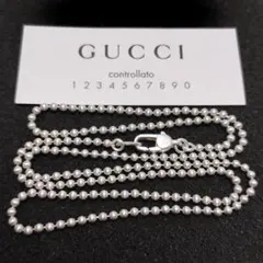 超美品】GUCCI 喜平チェーン ネックレス 男女兼用 SV925 3.5ミリ
