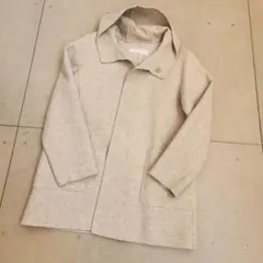 ギャルリーヴィー カシミヤ混 フードコート