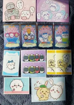 ハチワレ ちいかわ うさぎ モモンガ ウエハース カード シール ともだち
