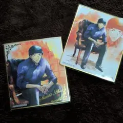 名探偵コナン　赤井秀一　ミニ色紙アート 2枚セット