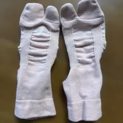 エコノレッグ　あしサポつまずき予防の靴下タビ　ピンク