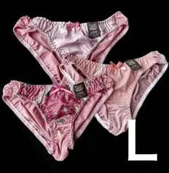 トリコットレディースショーツLまとめ売り 　　サンエイ　 ピンクアッシュ