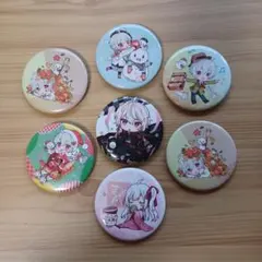 まふまふ　缶バッジ 7個セット