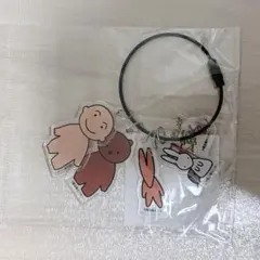 まんが日本昔ばなし展　アクリルワイヤーキーリング　にんげんっていいな
