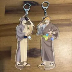 ハイキュー!!　アクリルスタンド　縁日　宮侑・宮治 グッズ-スタンドポップ】ハイキュー!! 縁日 NEWアクリルスタンド