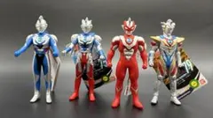 ウルトラヒーローシリーズ　ウルトラマンゼット　4体セットのサムネイル