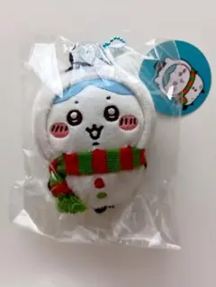 【新品タグ付き】ちいかわ ハチワレ ハッピーホリデーなマスコット