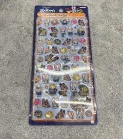 ズートピア　ディズニー　ボンボンドロップシールミニ