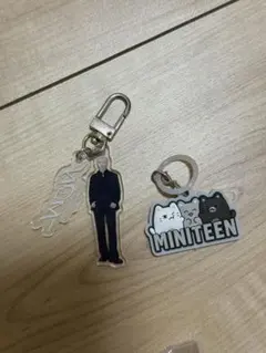 s v t JUN MINITEEN アクリルキーホルダーセット