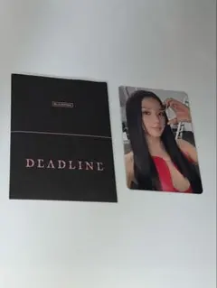 BLACKPINK DEADLINE POPUP ランダムトレカ　JISOO
