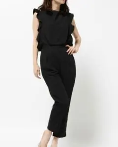 SNIDEL♡フリルオールインワン　バックリボン　フォーマル