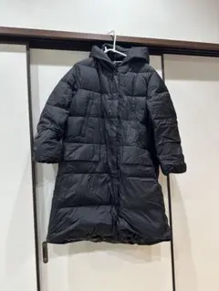 Ungridサイドスリットボリュームロングダウン 黒 28600円で購入3回着用 Ungridサイドスリットボリュームロングダウン 黒 28600円で購入3回着用