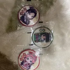 鬼滅の刃 キャラクター缶バッジ 3個セット