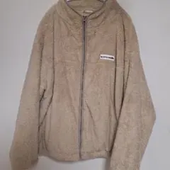 【Java】バイカラー ボアオーバーサイズ ブルゾン