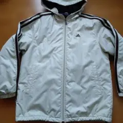 adidas フード付きナイロンジャケット