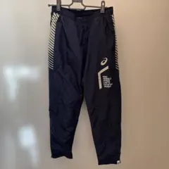 ASICS ネイビー Sサイズ パンツ